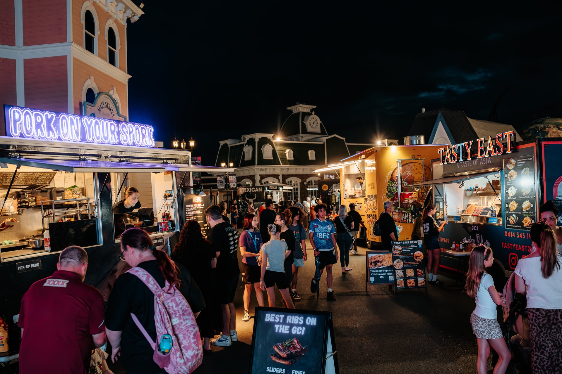 Night markets on the Gold Coast
