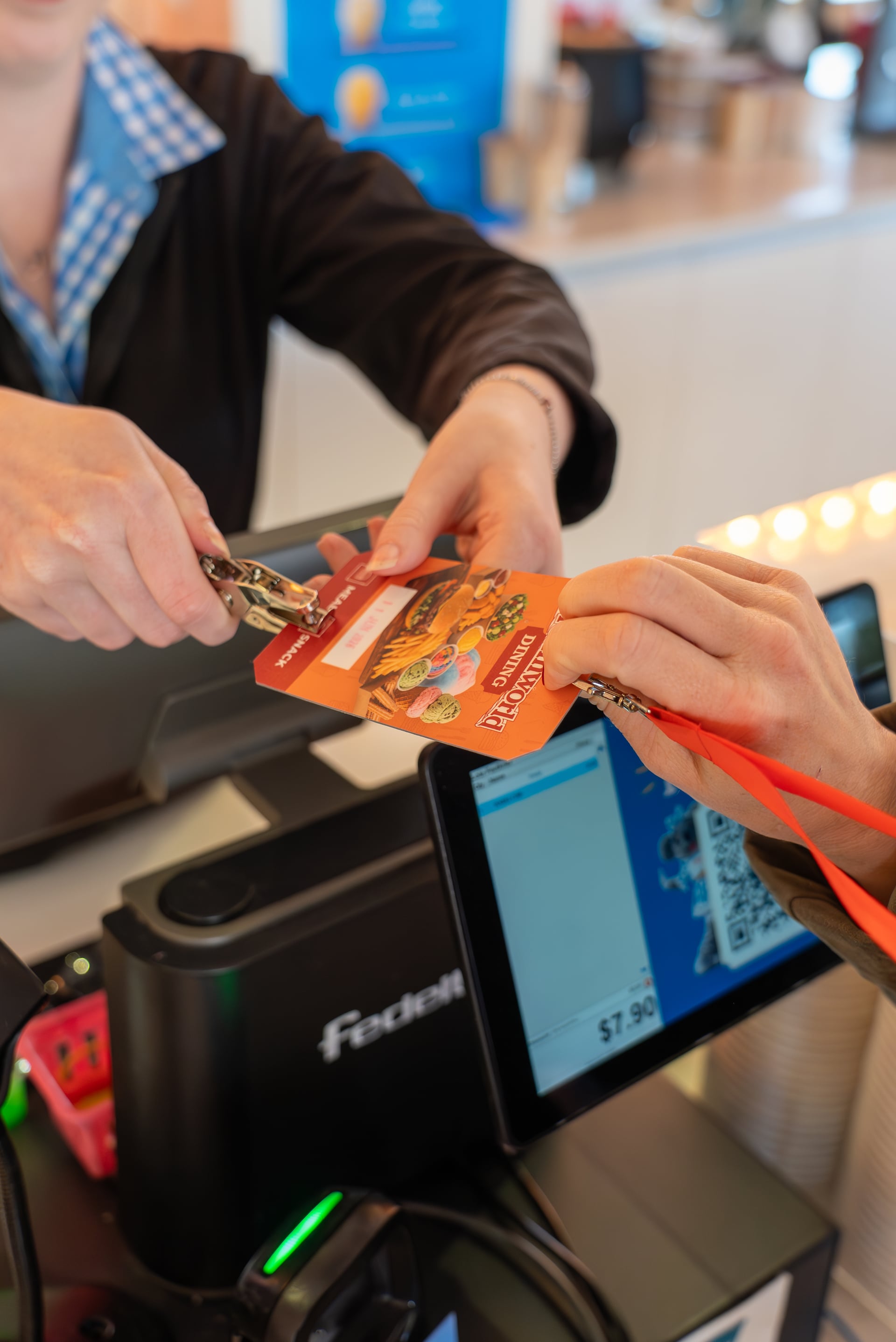 Dreamworld Annual Dining Pass Stamping